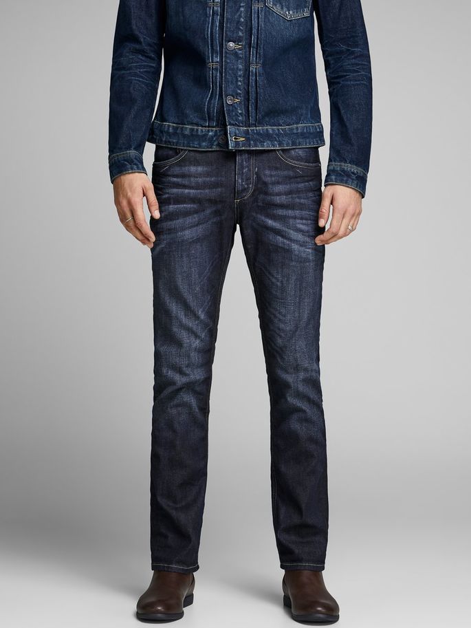 Jack & Jones Clark 318 Jeans Blue Denim - Fashion Outlet
