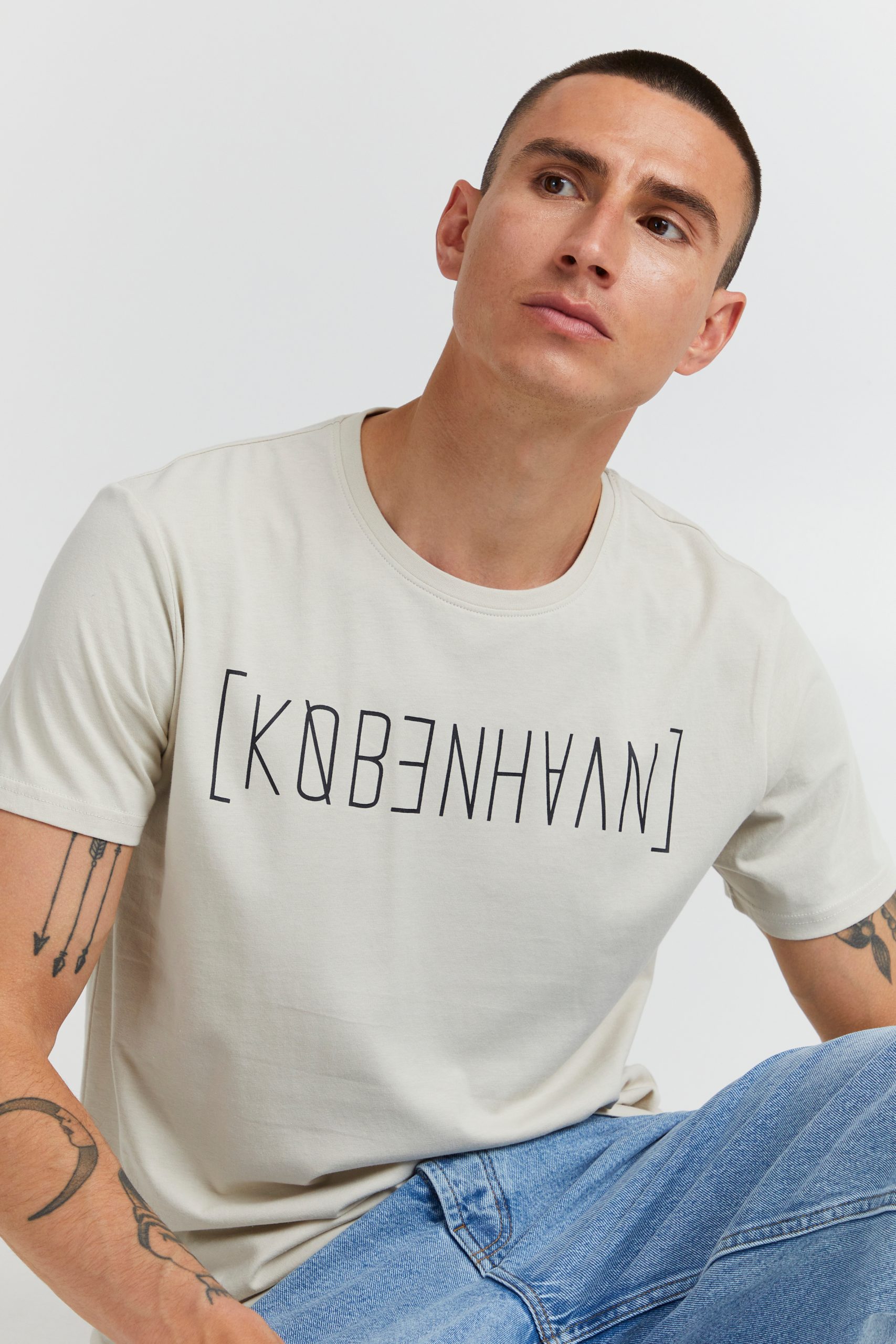 Hvile svinekød Bestået Solid Copenhagen T-Shirt - Fashion Outlet